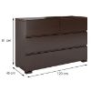 Obrazek  Komoda Drewniana Bukowa 4s Skandica Vestre Palisander 