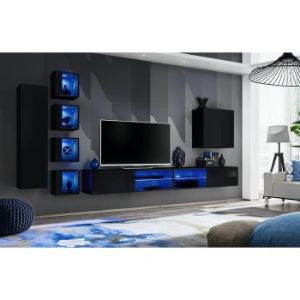 Obrazek Meblościanka Switch Xxvi Czarny 