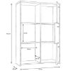 Obrazek Komoda Best Chest Old Wood Vin/Beton