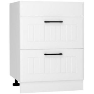 Obrazek Szafka Kuchenna Irma D60pc S/2 Zasl Biały Groszek Mat