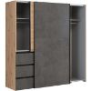 Obrazek Szafa Winn 2 200 cm Dąb Artisan/Beton 
