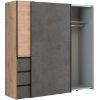 Obrazek Szafa Winn 2 200 cm Dąb Artisan/Beton 