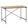 Obrazek Biurko Lincoln 21322 120X60X75 naturalny/czarny 