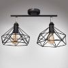 Obrazek Lampa Szach 2711/Z-B-2 czarna LW2