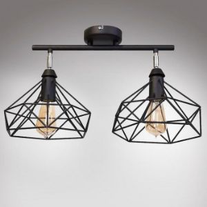 Obrazek Lampa Szach 2711/Z-B-2 czarna LW2