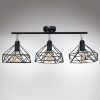 Obrazek Lampa Szach 2712/Z-B-3 Czarna LW3