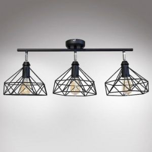 Obrazek Lampa Szach 2712/Z-B-3 Czarna LW3