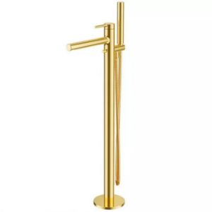 Obrazek Bateria wannowa wolnostojąca Pi złoty połysk