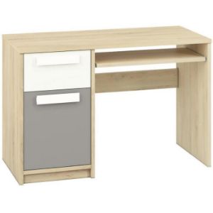 Obrazek Biurko 14 Drop Buk Fjord/Biały/Szara Platyna