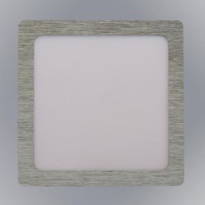 Obrazek Panel LED Blok 12W 4200K Kwadrat Chrom