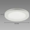 Obrazek Plafon Olga LED C 18W White CCT 03768 PL1