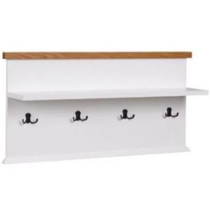 Obrazek Panel Z Wieszakami Galia P03 Biały/Dąb Natura