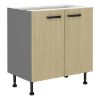 Obrazek Szafka kuchenna SCANDI jodełka/antracyt 80d 2f bb 