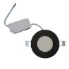 Obrazek Panel LED CIRCLE 3W 4200K Okrągły Czarny