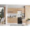 Obrazek Szafka Kuchenna Bono W60/68 Slim Pl Z Okapem Srebrnym D