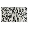 Obrazek Dywan Shaggy Sonic 0.8/1.5 Psr-13571 ivory/black