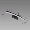Obrazek Kinkiet Mamba LED 8W BLACK 4000K 03883