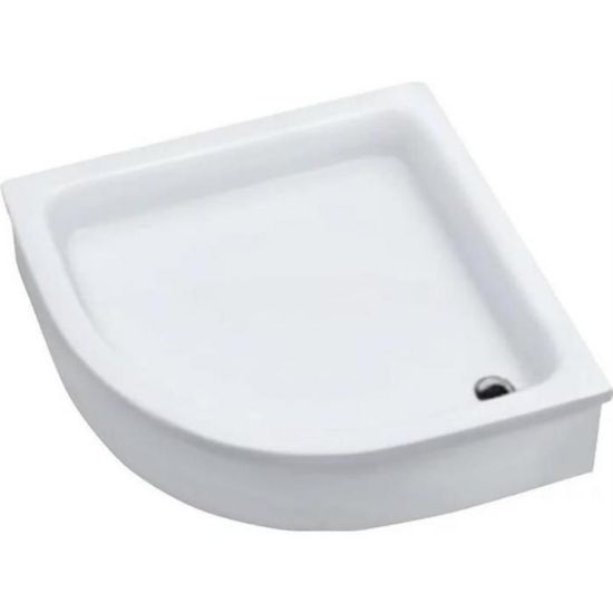 Obrazek Brodzik półokrągły 80X80X26 R55 Grawello 3.015 do zab.