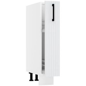 Obrazek Szafka kuchenna Kate d15 cargo/kosz jasny szary mat