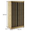 Obrazek Szafa Lamelo 1 120 Dąb Artisan/Czarny