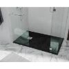 Obrazek Brodzik prostokątny Opal 120/80/2.6 czarny