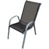 Obrazek Komplet stół Polywood + 4 krzesła czarne