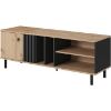 Obrazek Madis Stolik RTV 138 C dąb artisan/antracyt