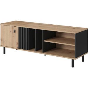 Obrazek Madis Stolik RTV 138 C dąb artisan/antracyt