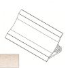 Obrazek Listwa przyblatowa 3m 20x20 – piasek rzymski LWS-018