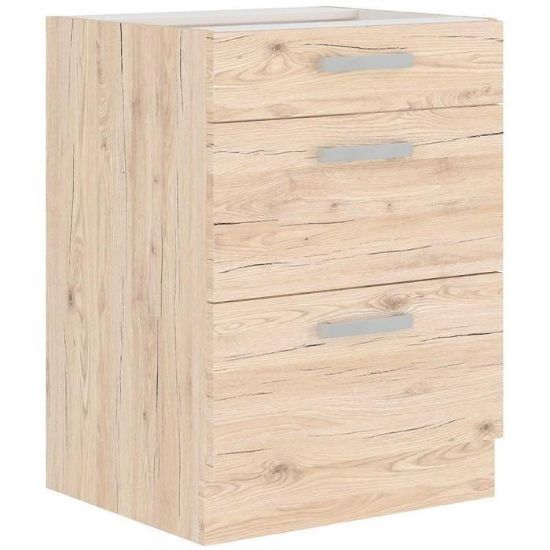Obrazek Szafka kuchenna KAROLINA BORDEAUX 60D 3S BB