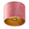 Obrazek Abażur Welur 9504 Różowy D20