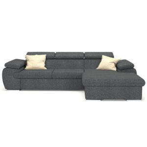 Obrazek Narożnik z funkcją spania Polo Inari 96 plus poduszki Inari 45 prawostronny