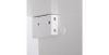 Obrazek Komoda+Półka Switch Sb III Led Czarny/Biały