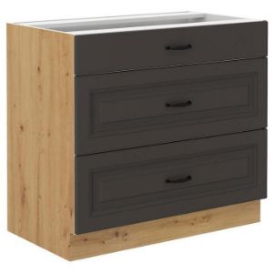Obrazek Szafka kuchenna STILO grafit mat/artisan 80d 3s bb