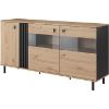 Obrazek  Komoda Madis E Dąb Artisan/Antracyt 