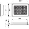 Obrazek Kratka Kz3-Ml-B Ramka Biała 175x245