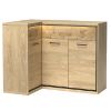 Obrazek Komoda Narożna Deska M15* Odbicie Mediolan Natural Hikora