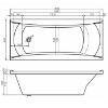 Obrazek Wanna Balt 180x80
