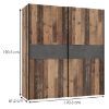 Obrazek Szafa Oldheaven old wood/beton 