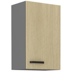 Obrazek  Szafka kuchenna SCANDI jodełka/antracyt 45g-72 1f 