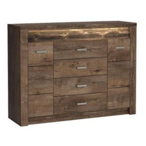 Obrazek Komoda Indianapolis I7 2D4S jesion ciemny