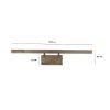 Obrazek Kinkiet Arte AB 555 AG-AB6W55 Antic Brass 6W K1