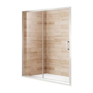 Obrazek Drzwi prysznicowe Patio 160x195 czyste chrom