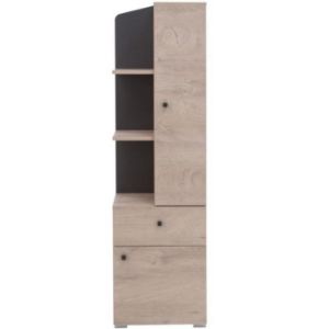 Obrazek Regał Delta 45 DL7 dąb/antracyt