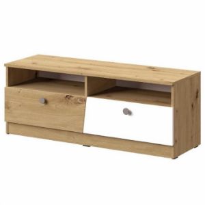 Obrazek Szafka RTV Nero 08 Dwie Szuflady – Szary Mat