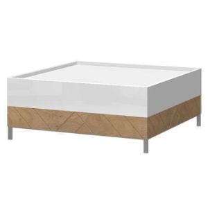 Obrazek Ława Avis KLS-2F/AV lakierowana pacific walnut/crystal white 