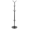 Obrazek Wieszak metalowy stojący Loft 06-06 180x40 czarny