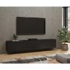 Obrazek Szafka RTV 2kl Ava 40 czarny onyx/wotan