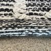 Obrazek Dywan bawełniany Chindi 0.8/1.5 Cr-1302 grey/white