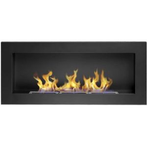 Obrazek Biokominek 900x400 czarny strukturalny